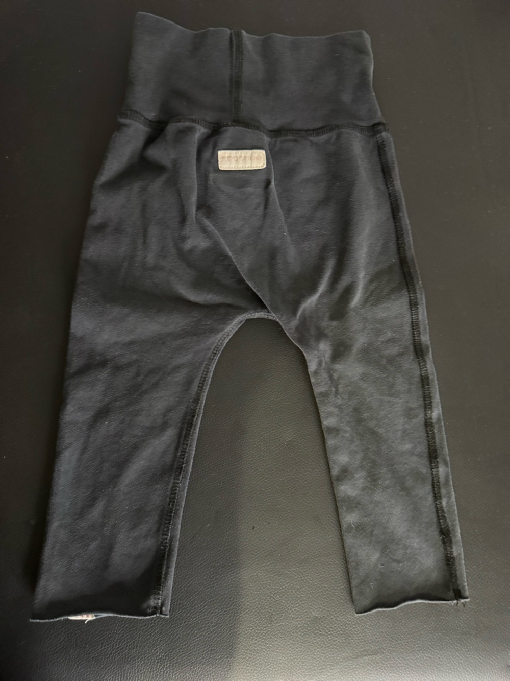 Black Kids Stretch Cotton Bottoms